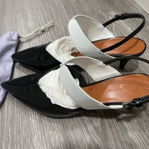 Self portrait Alice slingback heels